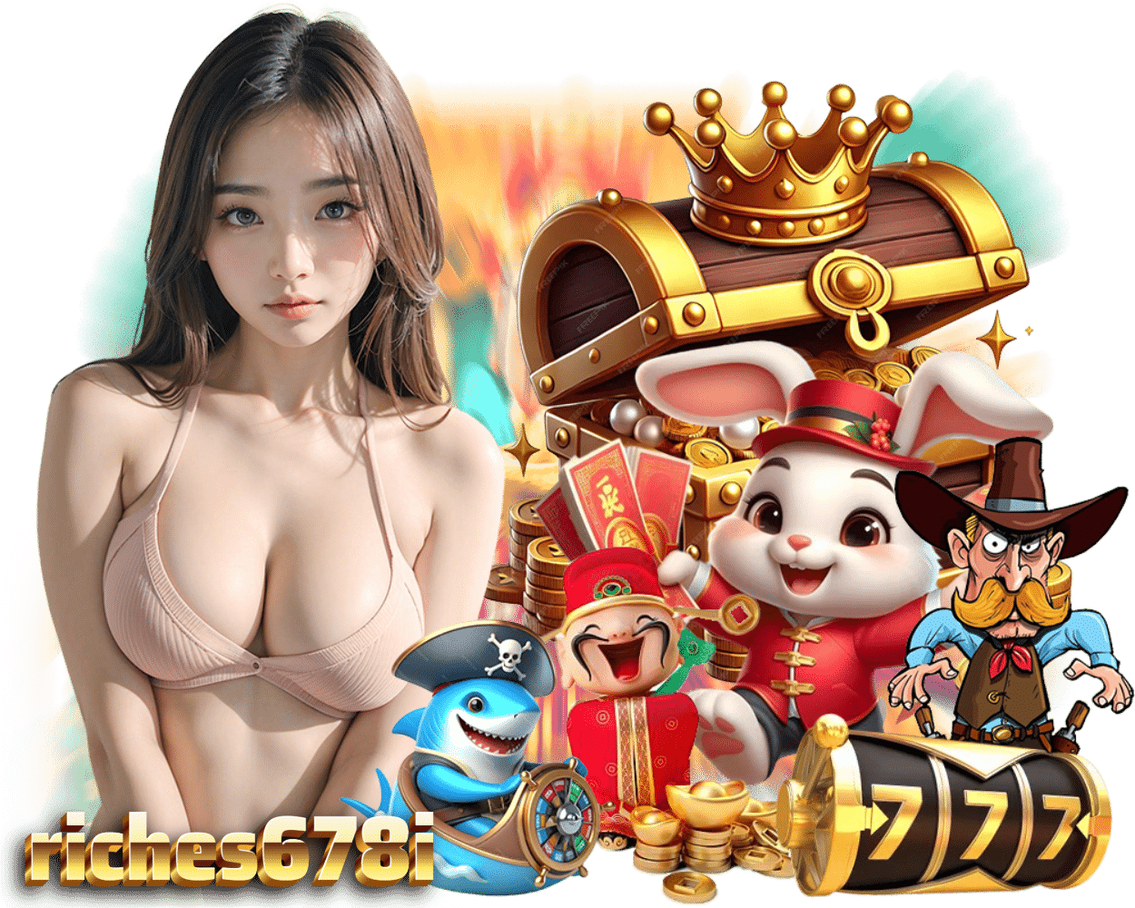 ทางเข้า RICHES678I ฝาก 10 รับ 100